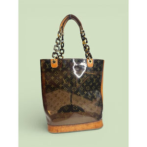 Women's Louis Vuitton Tote Bag One Size Brown Tan